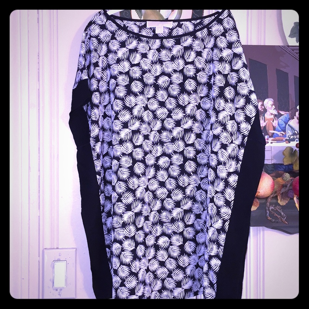 Michael Kors Coverup, Black /White Pattern, Size S